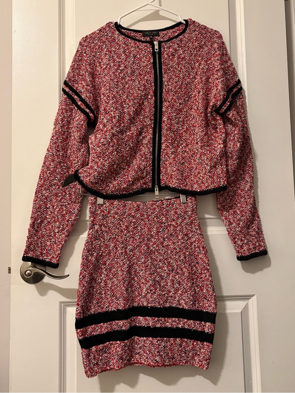 Rag & Bone knit skirt set